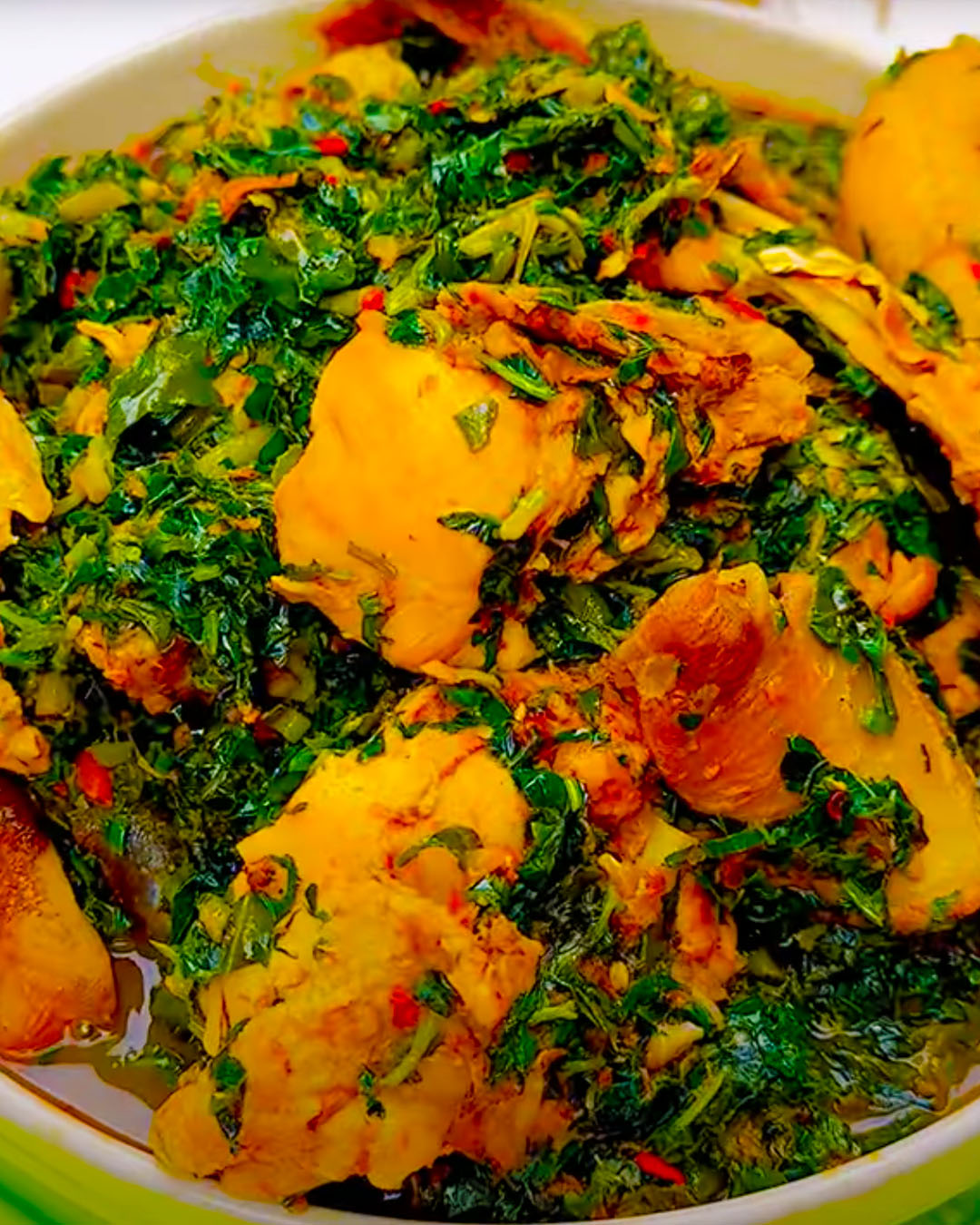 Edika Ikong Soup Naija Soup Pot Nigeria Soup Vegetable Soup Calabar Chef Native Soup naija home food Lagos personal chef Ama Cuisine Ecstasy Foods
