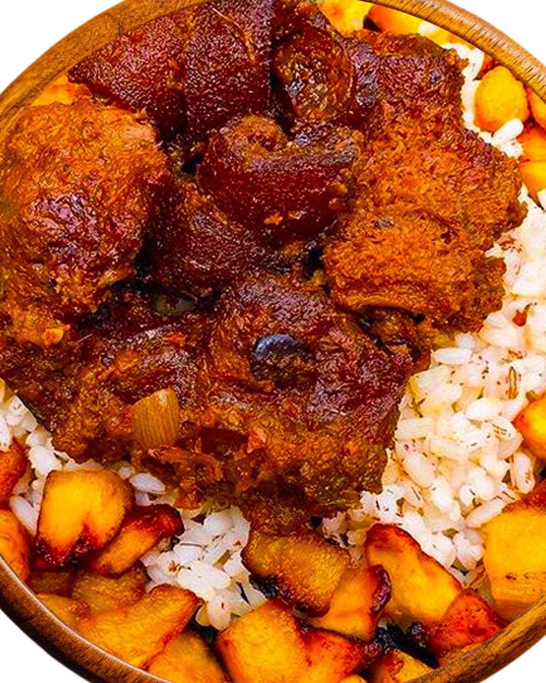 Nigeria Ofada RIce Red Ofada Sauce Egg Nigerian Food naija home food Lagos personal chef Ama Cuisine Ecstasy Foods