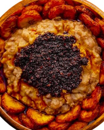 Nigerian Agoyin Beans Pottage Dodo Nigeria Food naija home food Lagos personal chef Ama Cuisine Ecstasy Foods