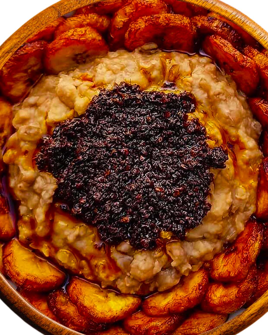 Nigerian Agoyin Beans Pottage Dodo Nigeria Food naija home food Lagos personal chef Ama Cuisine Ecstasy Foods