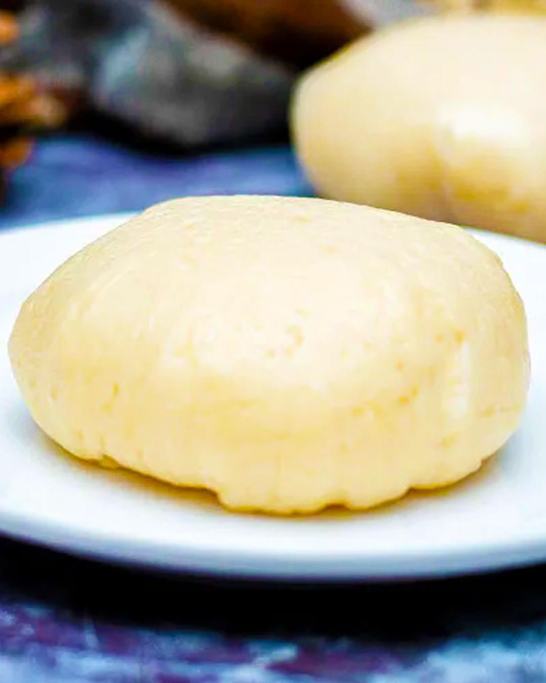 Nigerian Food Swallow Poundo Semo Eba Fufu Amala Pounded Yam