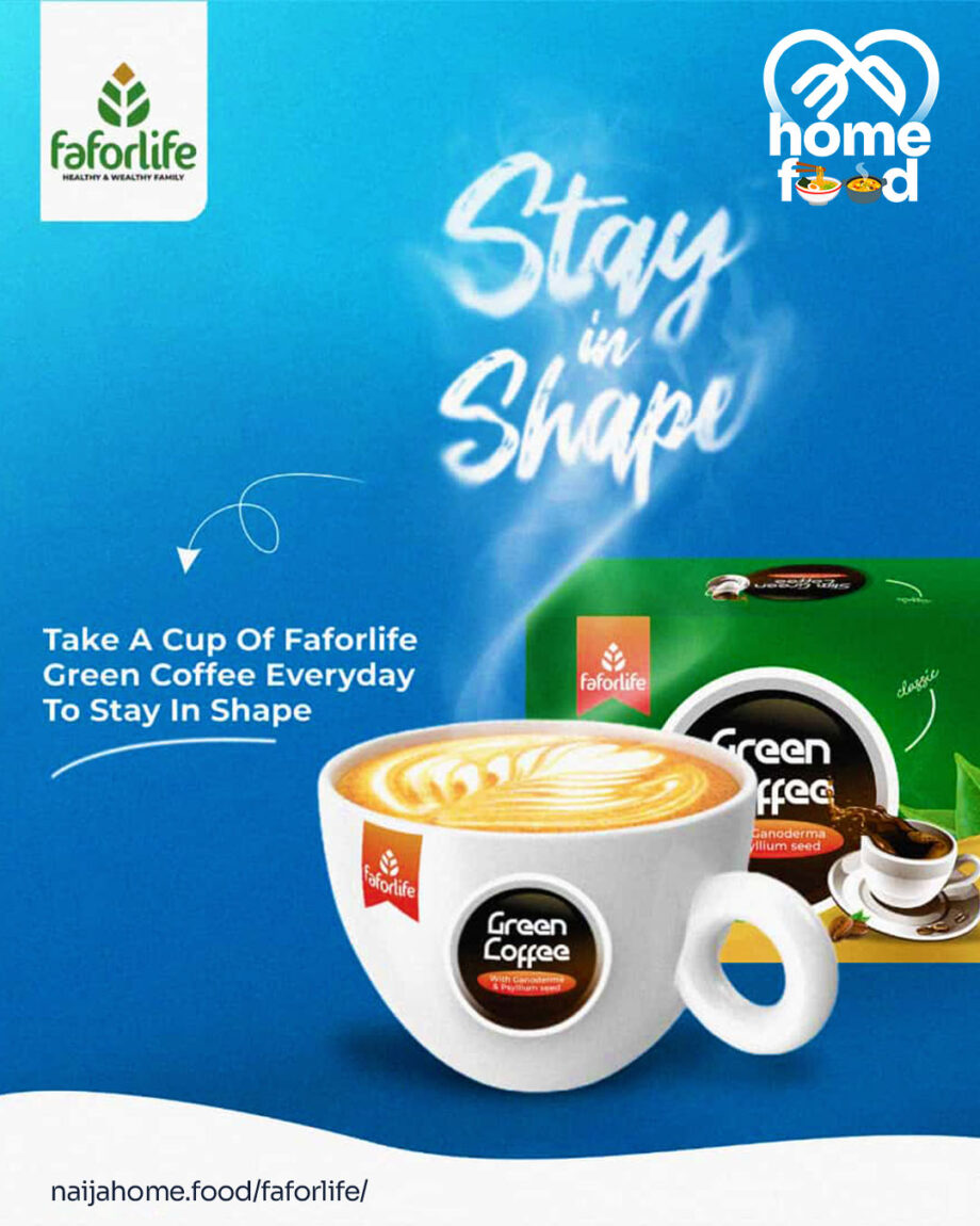 FaforLife Green Tea Slimming Tea Diatary Supplement naija home food personal chef