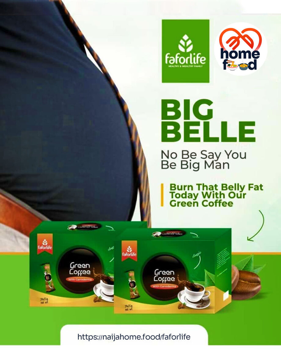 FaforLife Green Tea Slimming Tea Diatary Supplement naija home food personal chef