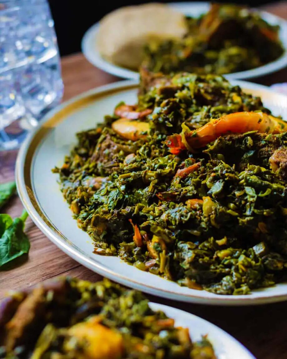 Nigerian Food Edika Ikong Soup Nigeria Soup Vegetable Soup Calabar Chef Native Soup naija home food Lagos personal chef Ama Cuisine Ecstasy Foods