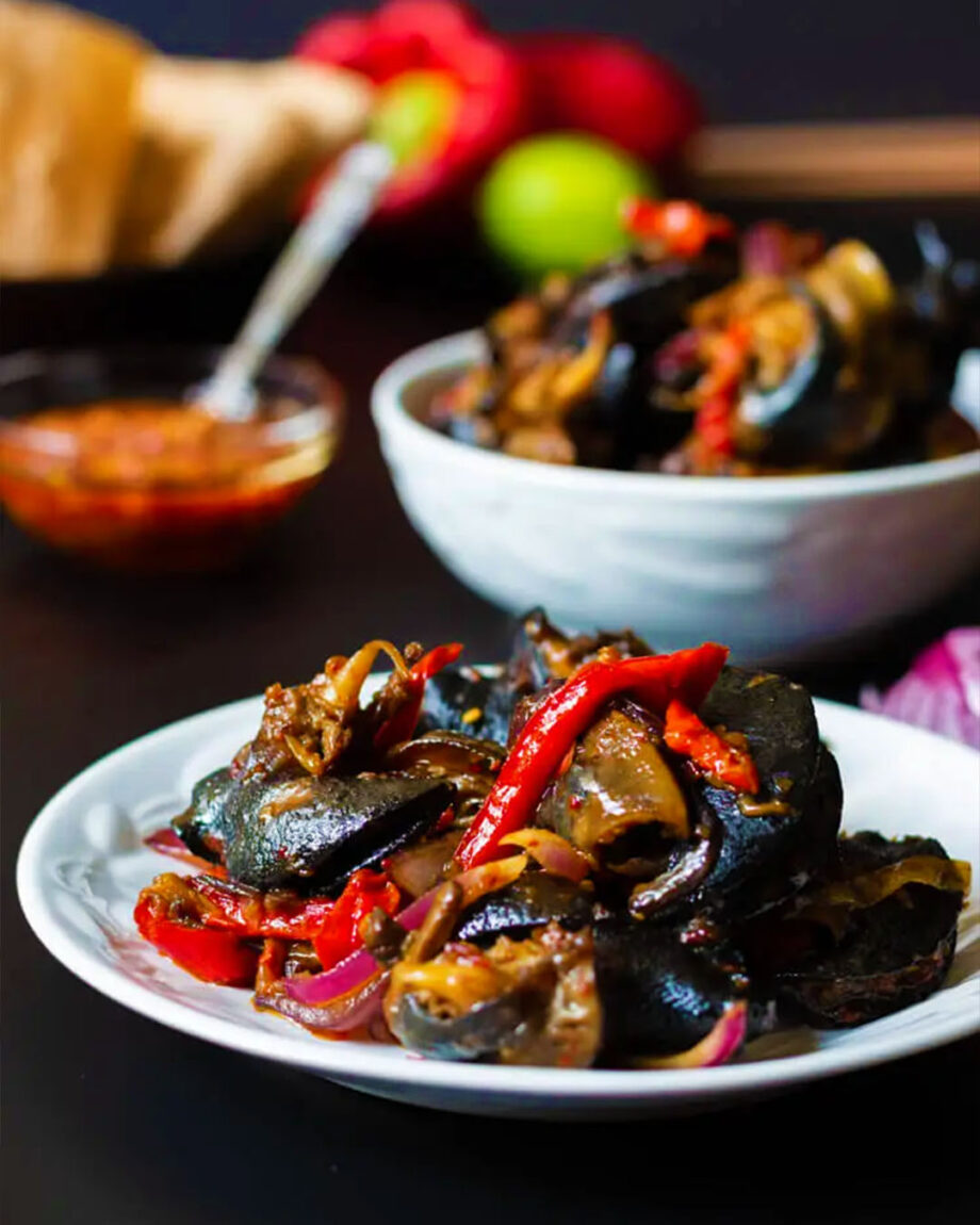 Nigerian Food Peppered Snail Snack Nigeria Meal Calabar Kitchen Chef Native Soup naija home food Lagos Ama Cuisine Ecstasy Foods 2