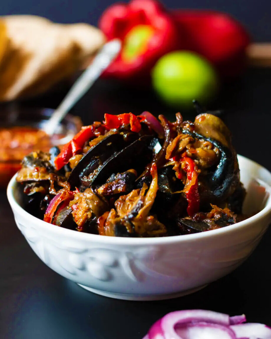 Nigerian Food Peppered Snail Snack Nigeria Meal Calabar Kitchen Chef Native Soup naija home food Lagos Ama Cuisine Ecstasy Foods