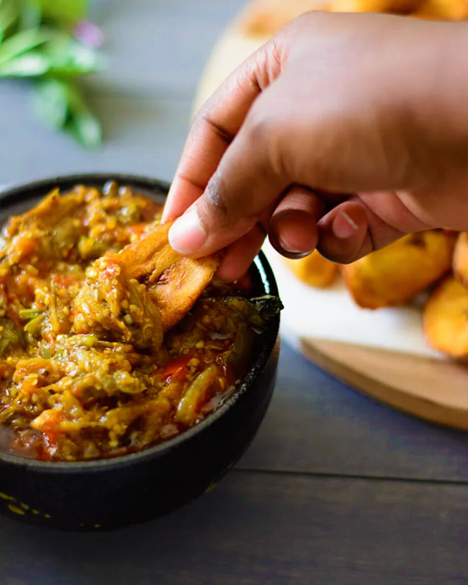 garden egg soup swallow fried plantain dodo naija home food Lagos personal chef 0