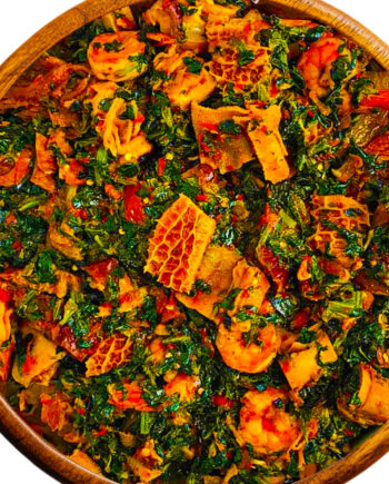 Efo Riro Soup in Lagos