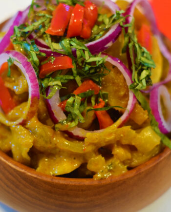 Nigerian Food Nkwobi SPicy Cow Foot Soup Nigeria Soup Calabar Chef Native Soup naija home food Lagos personal chef Ama Cuisine Ecstasy Foods