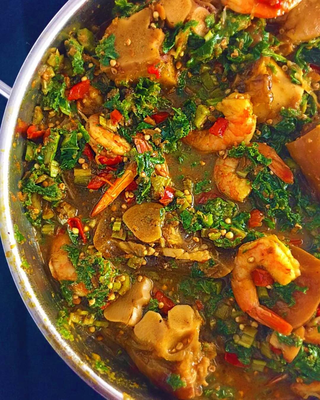 Nigerian Food Vegetable Okro Soup Okra Soup Nigeria Soup Lagos Restaurant Chef Native Soup naija home food Lagos personal chef Ama Cuisine Ecstasy Food Naija Home Food