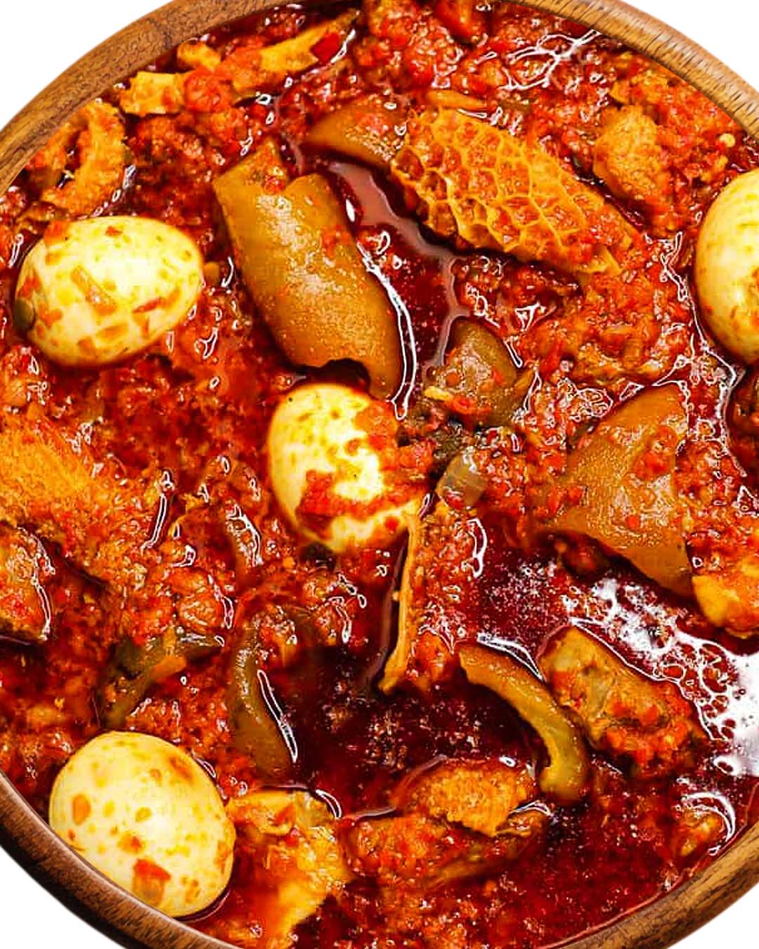 Nigerian Red Ofada Sauce Stew Nigeria Food Buka Stew Nigeria Soup Calabar Chef Native Soup naija home food Lagos personal chef Ama Cuisine Ecstasy Foods