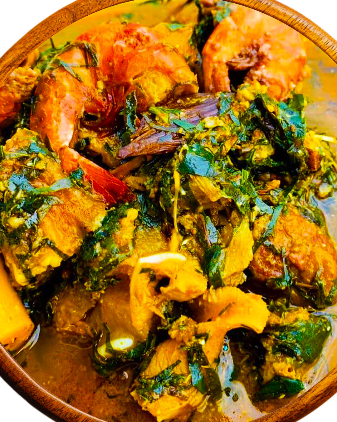 Okazi Soup Ukazi Soup Nigeria Soup Vegetable Soup Calabar Chef Native Soup naija home food Lagos personal chef Ama Cuisine Ecstasy Foods