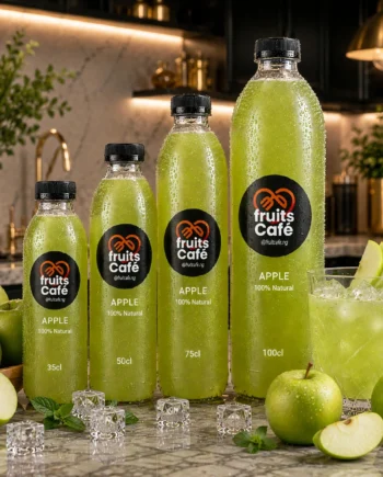 Order Fresh Green Apple Juice from Fruits Café cold pressed and delivered same day