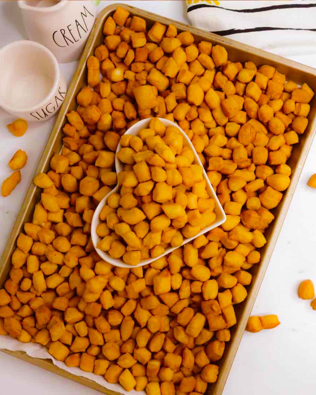 Chin Chin Naija Snack Roasted Groudnut Naija Snack Small Chops Nigerian Snack Plantain Chips naija home food Lagos chef Aras Treat Trove