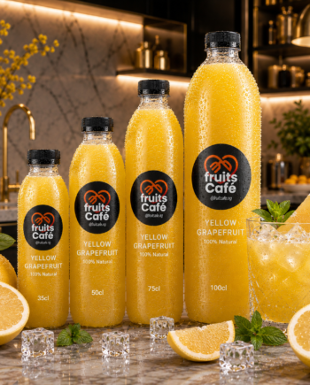 Cold-pressed from the juiciest ruby-red grapefruits, this vibrant elixir is naturally tart, slightly sweet, and packed with antioxidants to help you stay sharp and energized from Fruits cafe.