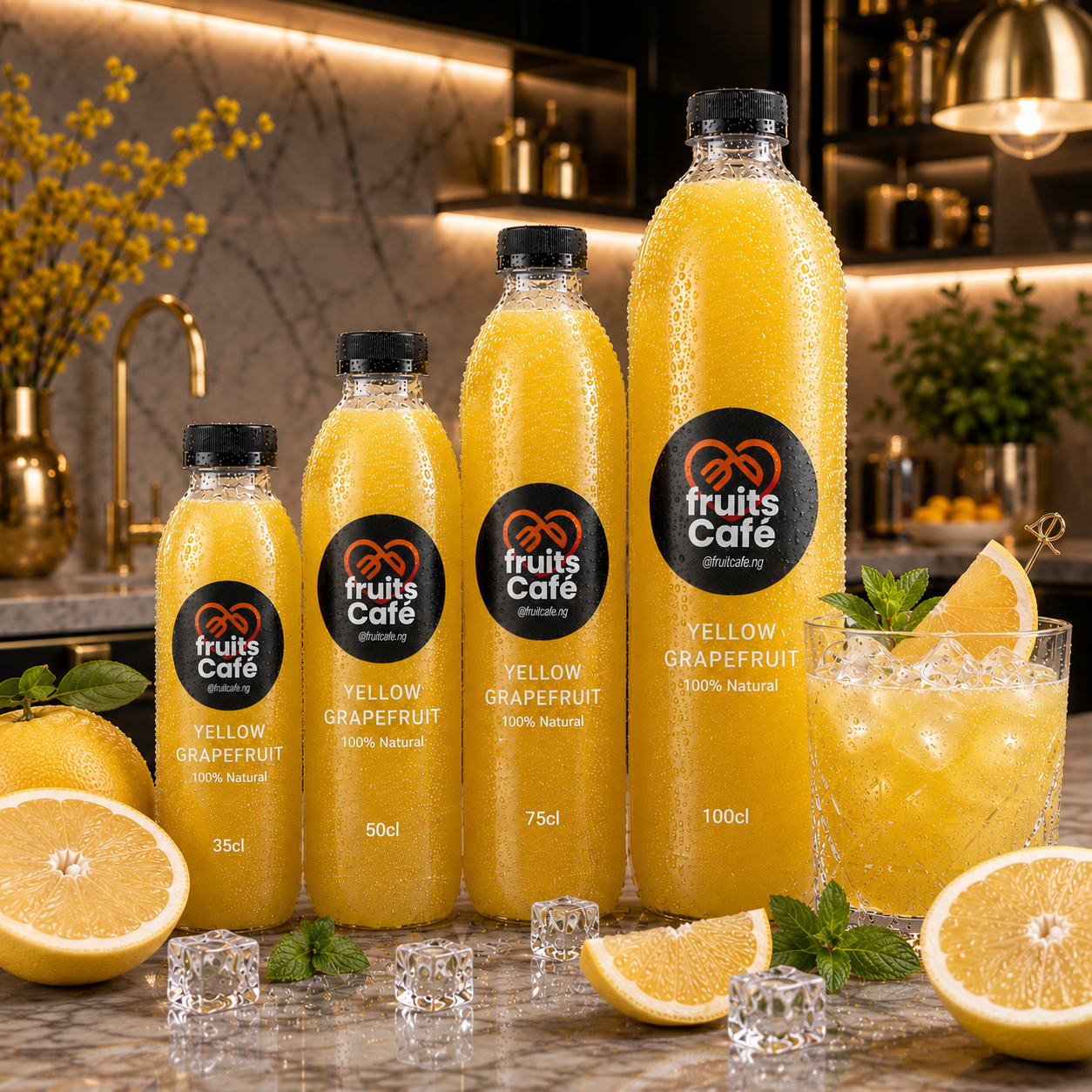 Cold-pressed from the juiciest ruby-red grapefruits, this vibrant elixir is naturally tart, slightly sweet, and packed with antioxidants to help you stay sharp and energized from Fruits cafe.