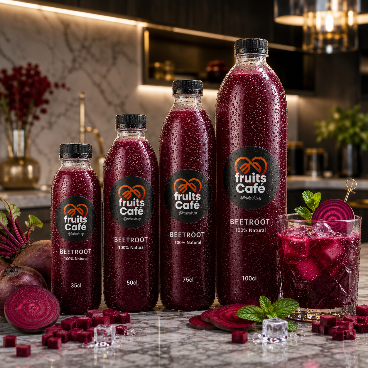 Order Fruits Cafe Fresh 100% Beetroot Juice in Lagos