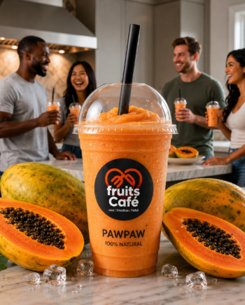 Enjoy Fresh Pawpaw Smoothie (papaya) from Naija Home Juice. Vitamin A-rich, naturally sweet, and preservative-free. Delivered in Lagos 💬 0913 126 3512