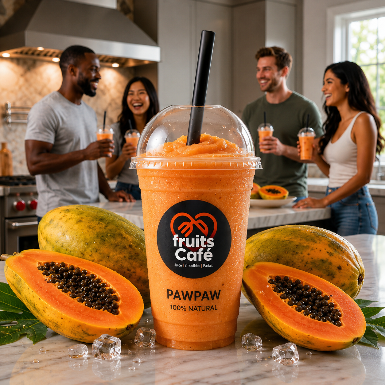 Enjoy Fresh Pawpaw Smoothie (papaya) from Naija Home Juice. Vitamin A-rich, naturally sweet, and preservative-free. Delivered in Lagos 💬 0913 126 3512