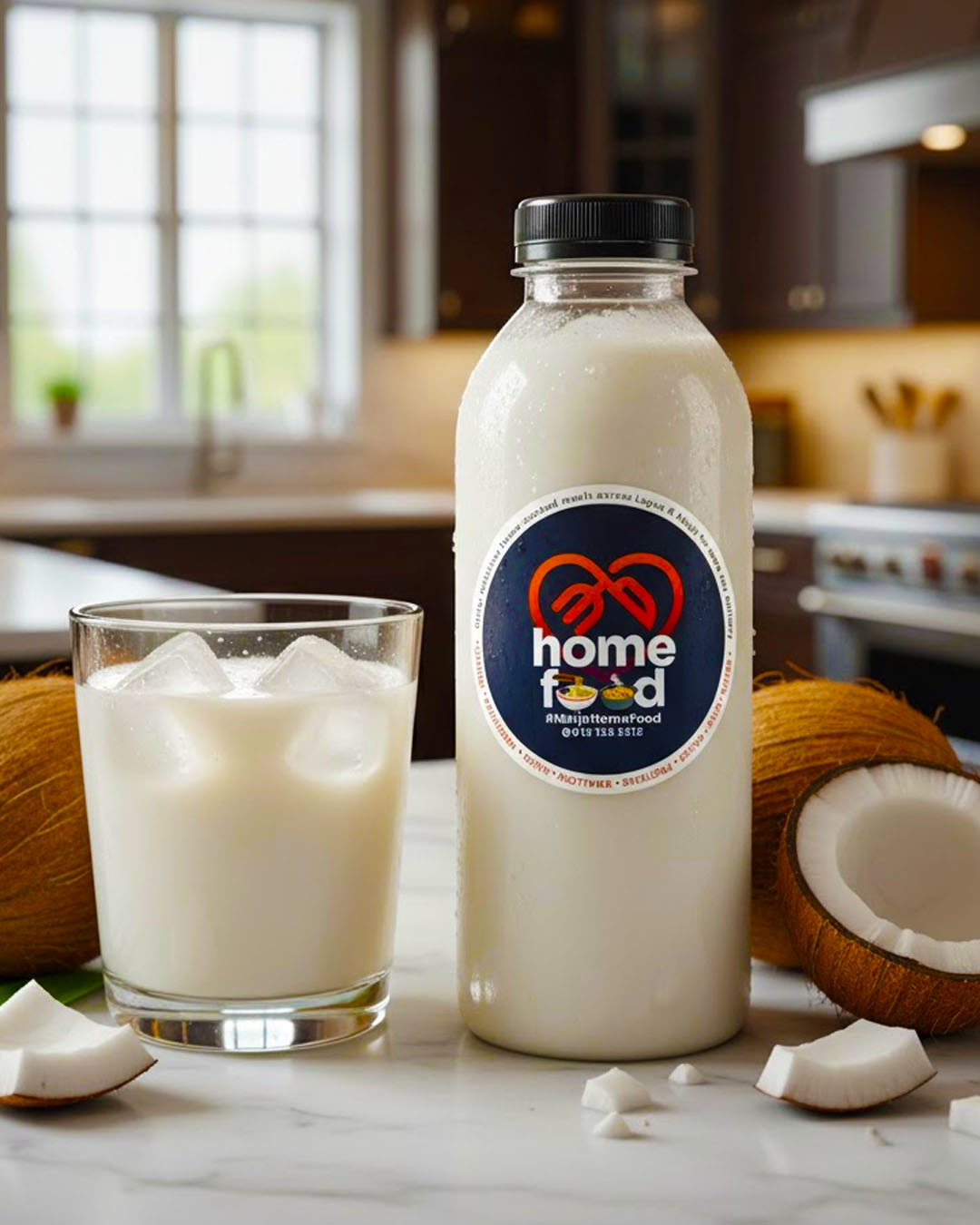 Naija Home Food Fresh Coconut Fruit Juice Watermelon Orange Fruit Juice Smoothies Mocktails