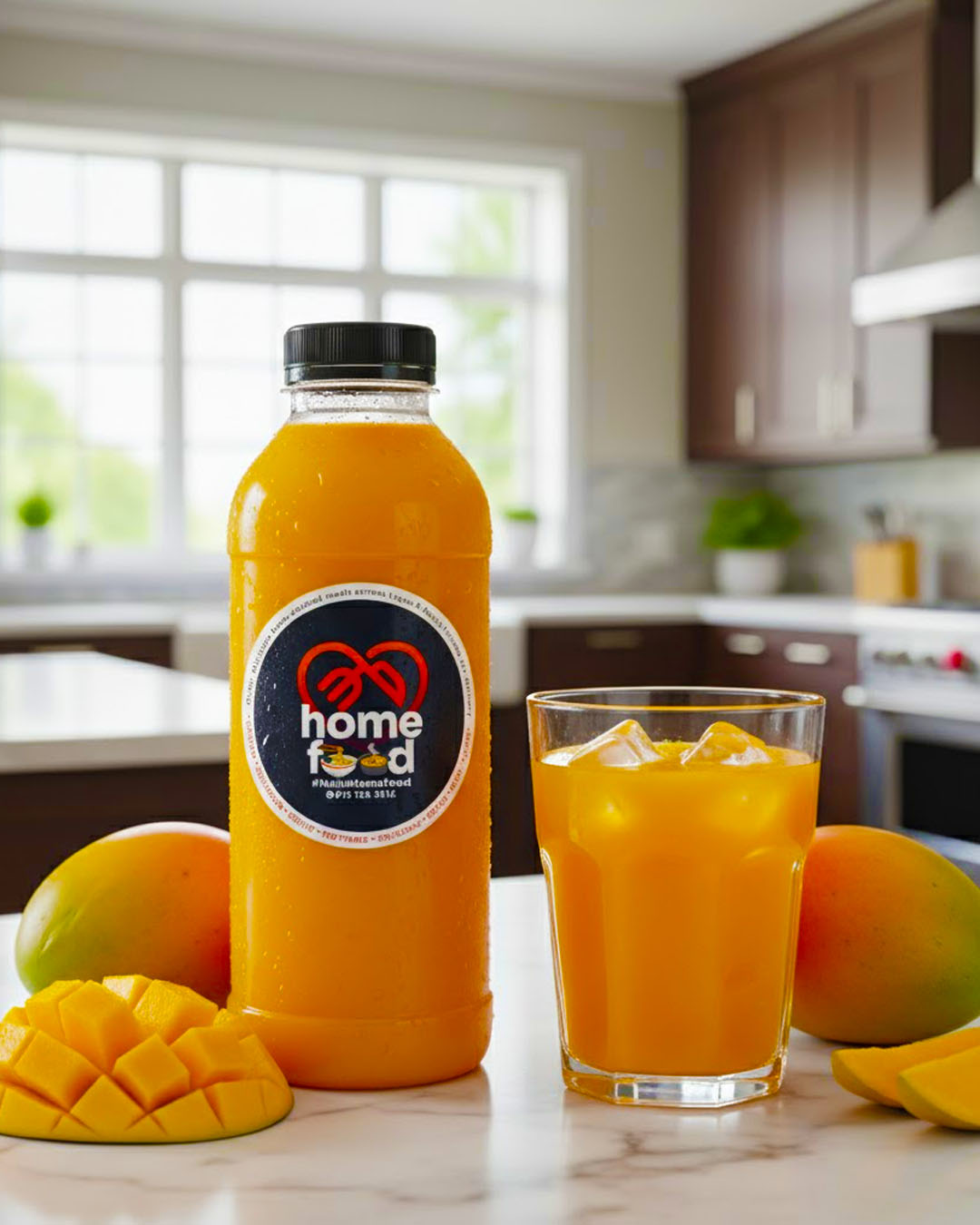 Naija Home Food Fresh Mango Fruit Juice Watermelon Orange Fruit Juice Smoothies Mocktails