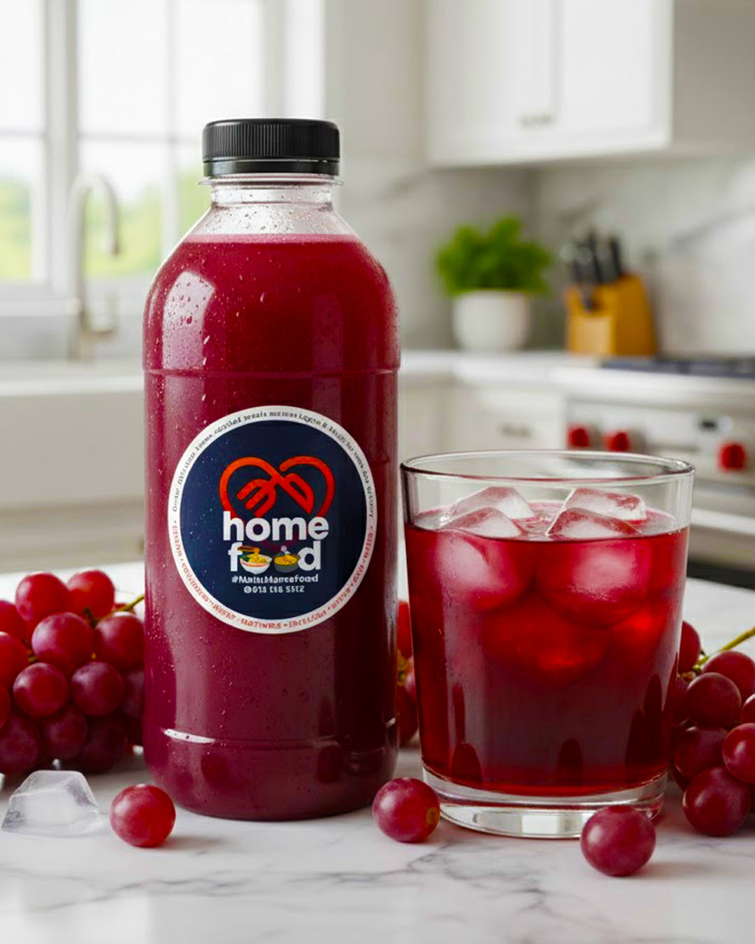 Naija Home Food Red Grape Juice Fresh Lemon Drink Hisbiscus Pineapple Fruit Juice Watermelon Orange Fruit Juice Smoothies Mocktails