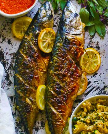 Nigerian Grilled Mackerel Titus Fish Protein naija home food Lagos Abuja personal chef Ama Cuisine Ecstasy Foods