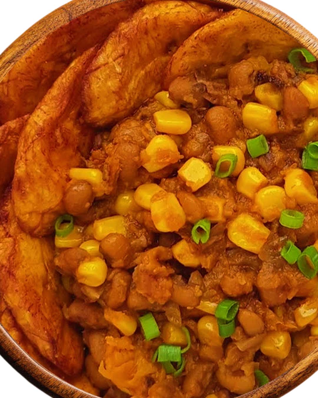 Nigerian Porridge Beans and Corn Pottage with dodo Nigeria Food naija home food Lagos personal chef Ama Cuisine Ecstasy Foods