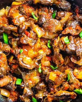 Nigerian Sautéed gizzard Protein naija home food Lagos Abuja personal chef Ama Cuisine Ecstasy Foods