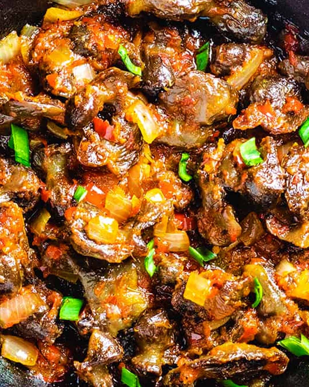 Nigerian Sautéed gizzard Protein naija home food Lagos Abuja personal chef Ama Cuisine Ecstasy Foods