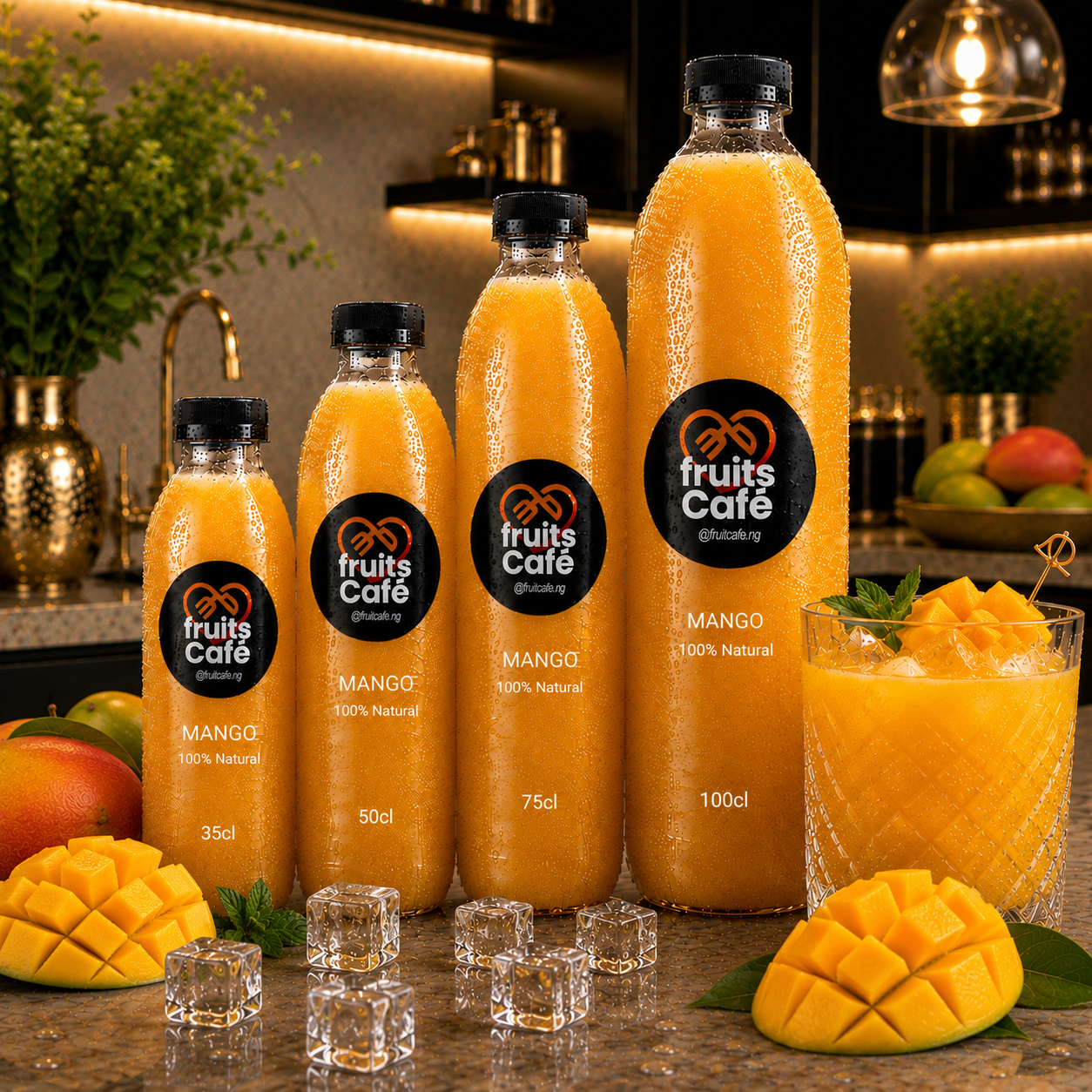 Order cold-pressed fresh Mango Juice from Fruits Cafe. Naturally sweet, healthy, and freshly blended for delivered across Lagos ☎️ 💬 0913 126 3512