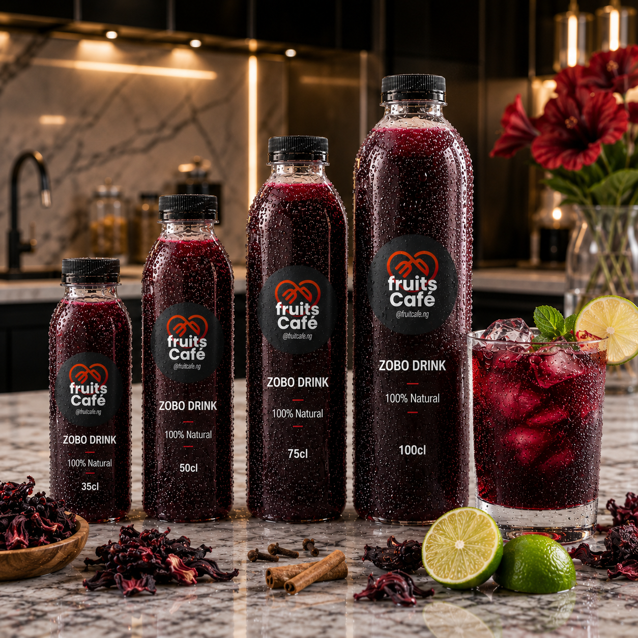 🍍 Fresh Zobo Drink