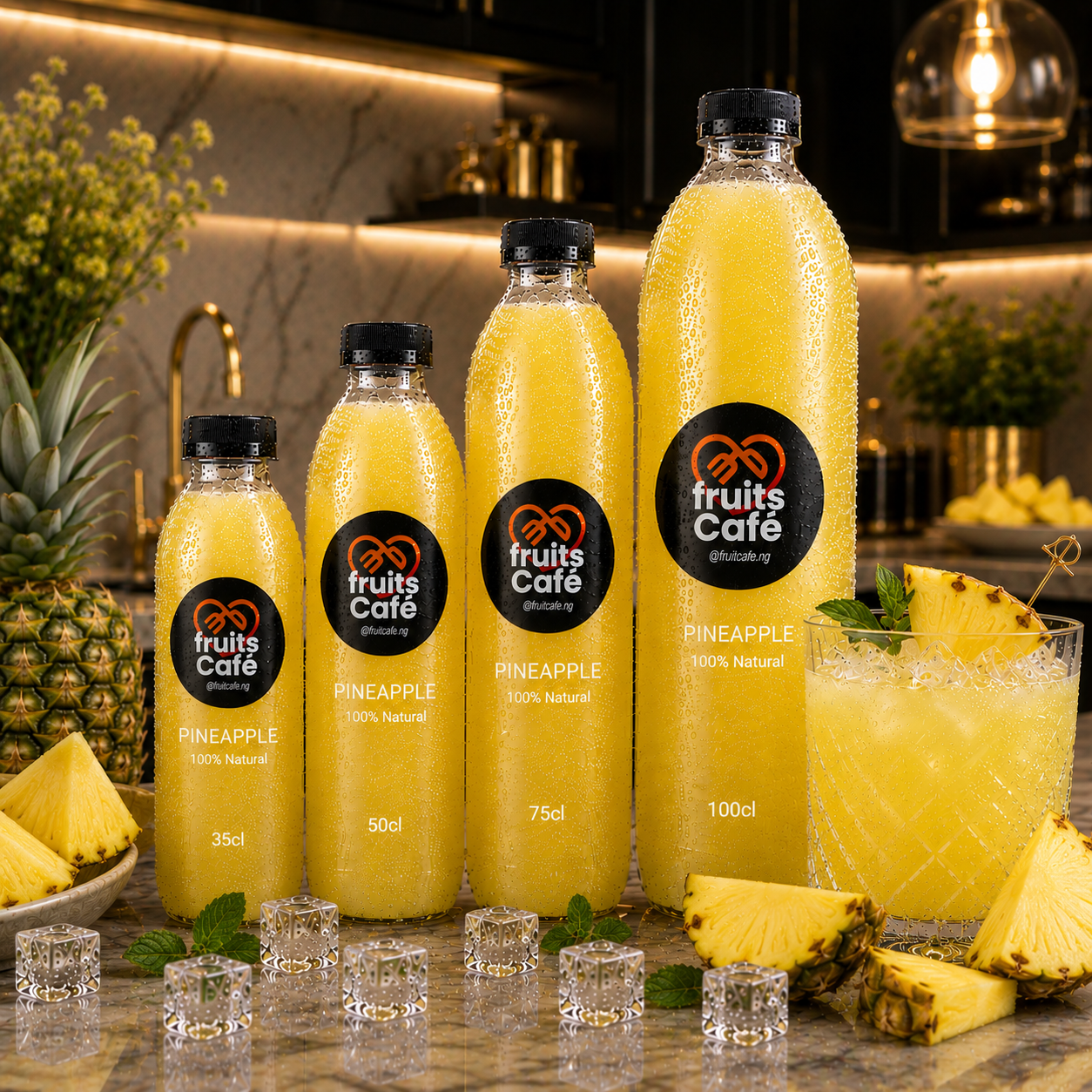 🍍 Fresh Pineapple Juice