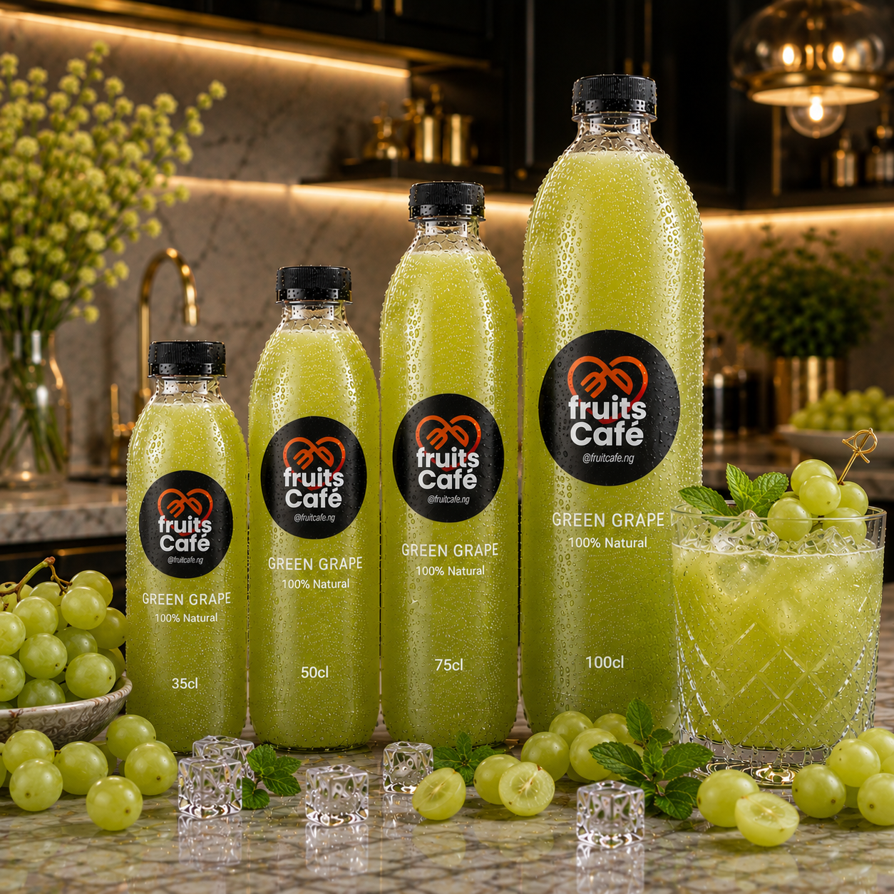 🍇 Fresh Green Grape Juice