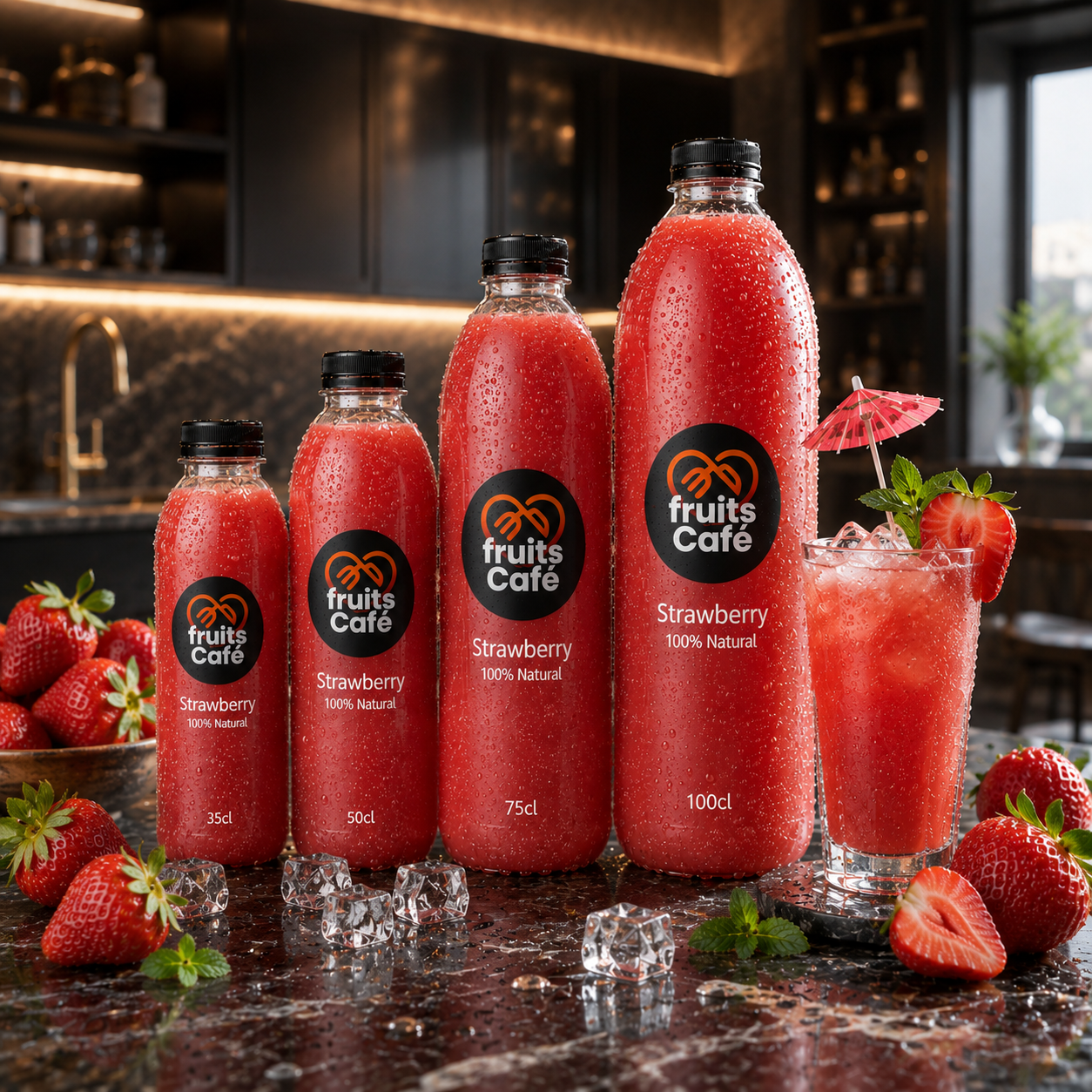 Vibrant Fresh’y squeezed Strawberry Juice — naturally sweet, antioxidant-rich, and preservative-free. Delivered fresh in Lagos when you complete your order before 11am daily.