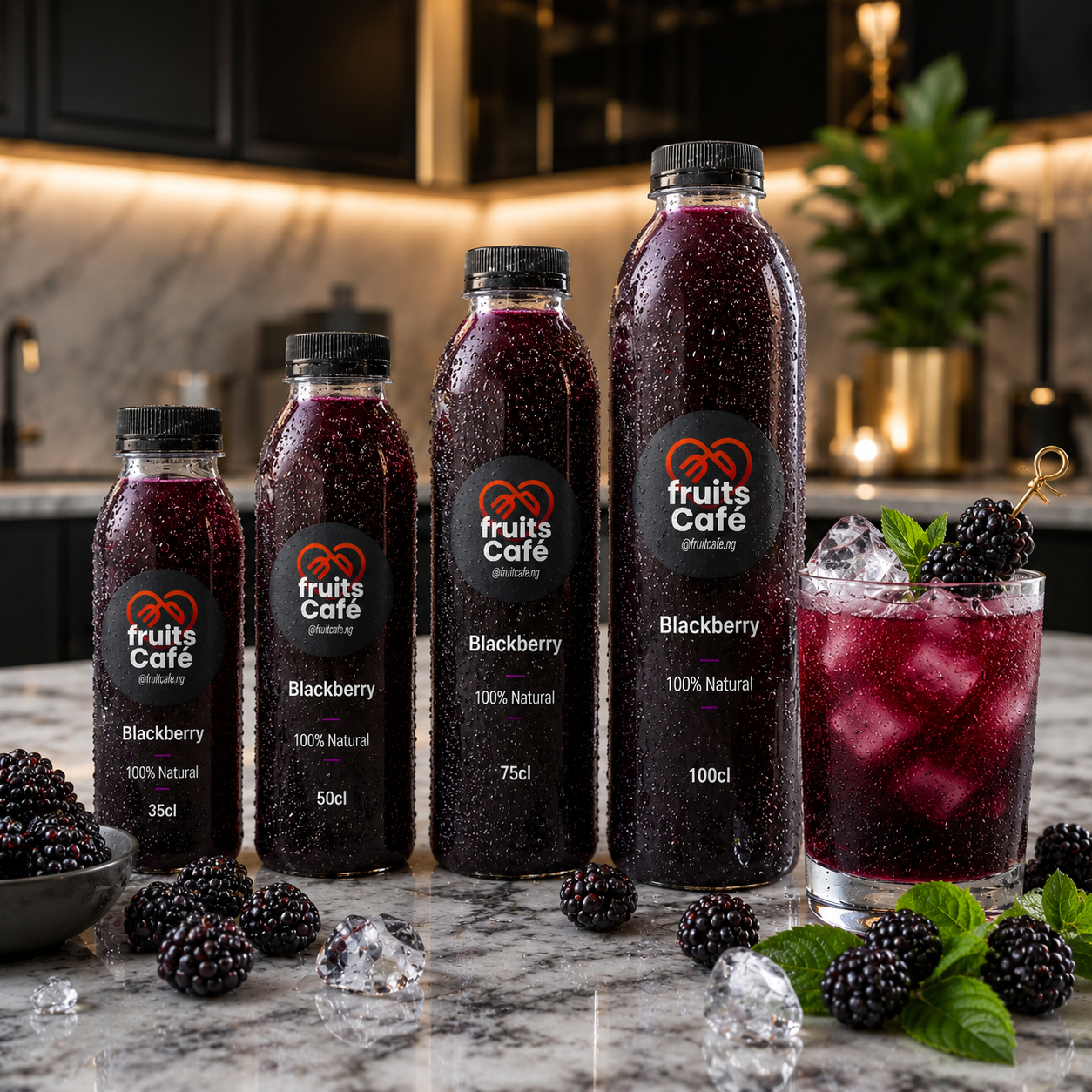 Boost your focus with 100% pure, cold-pressed Blackberry Juice from Fruits Café Lagos. Rich in brain-boosting antioxidants and Vitamin K. Fresh delivery in Lagos!